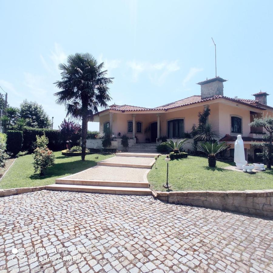 Casa Alem Rio - Quartos Para 6 Hospedes Em Santo Tirso Zewnętrze zdjęcie